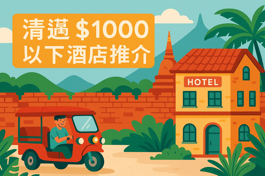 👉 清邁酒店推薦 2025|12間 HK$1,000 內高評價住宿(含泳池 & 免費 Wi-Fi)