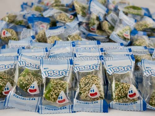 Kalamae Pannee, a traditional Thai coconut candy