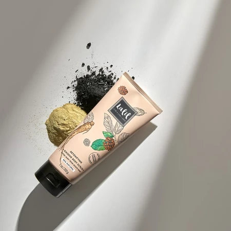 Lalil 🥥有機人蔘淨化身體磨砂|天然竹炭去角質|促進循環・嫩白潤膚