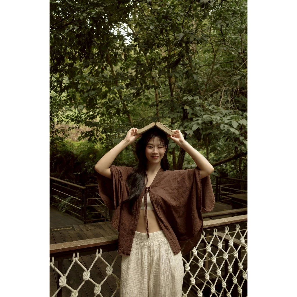 Talon Talia Wide-Leg Lightweight Jacket (3 Colors) (New Collection: Lost in the Rain)