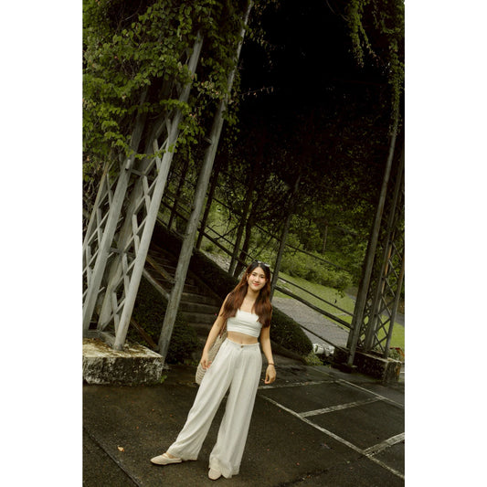 Talon Urin軟料西褲 (米白)(New Collection: Lost in the Rain)