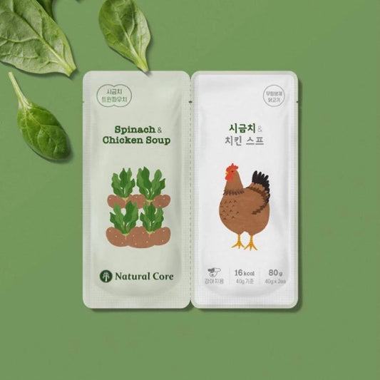 Natural Core 雙包狗狗主食包|無穀低敏主食罐|全天然無添加犬用餐包