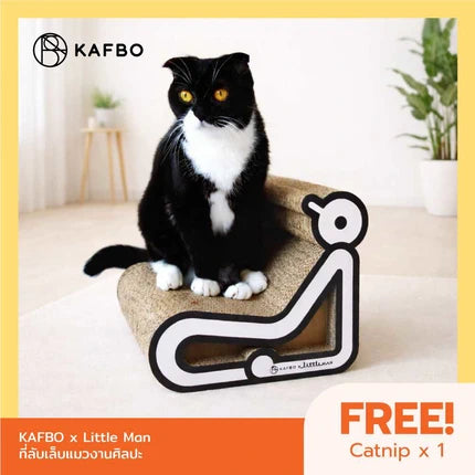 KAFBO × Little Man|藝術聯名貓抓板 官方產品圖 2