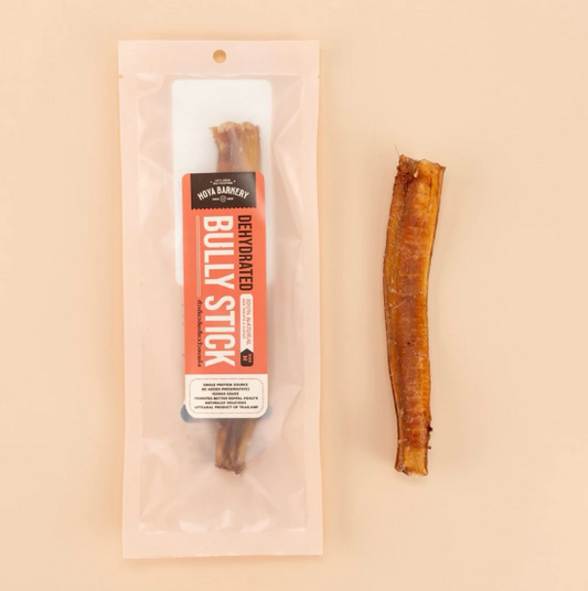 Hoya Barkery Bully Stick 🐮｜Natural tooth-cleaning chew stick｜Additive-free chewable dog snacks