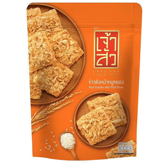 🍘【座山牌米餅系列】原味豬肉鬆米餅 80g