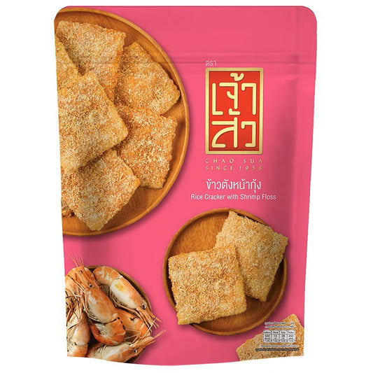 🍘【座山牌米餅系列】蝦味豬肉鬆米餅 80g