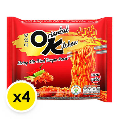 MAMA 泰式冬阴功捞面（85g x 4 包）｜Oriental Kitchen 系列