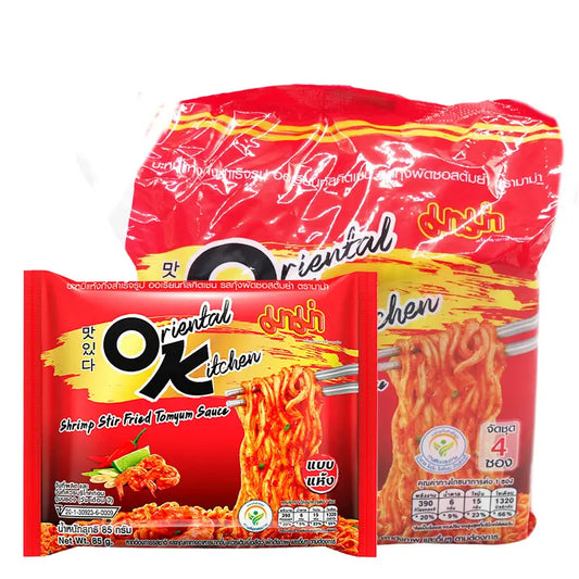 MAMA 泰式冬蔭撈麵（85g x 4 包）｜Oriental Kitchen 系列