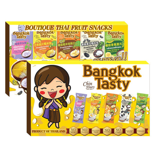 Bangkok Tasty 泰式脆米饼什锦 85g｜5款口味独立包装｜泰国代购