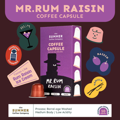 MR. RUM RAISIN 10粒／盒