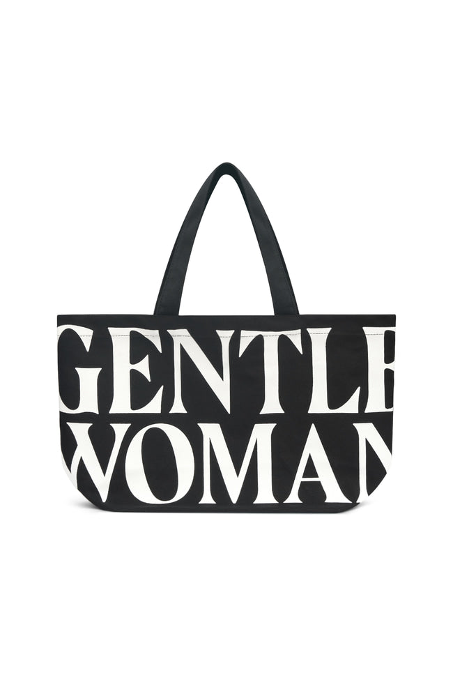 GENTLEWOMAN GW Canvas Tote Bag 黑色官方產品圖