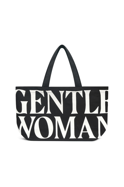 GENTLEWOMAN GW Canvas Tote Bag 黑色官方產品圖