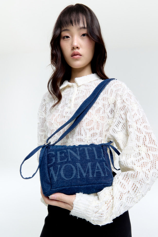 GENTLEWOMAN Denim Micro Dumpling 牛仔靛藍官方細節圖