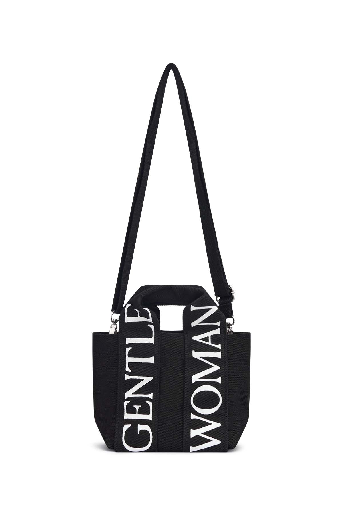 GW Logo Strap Micro Tote Bag : Black 官方產品圖