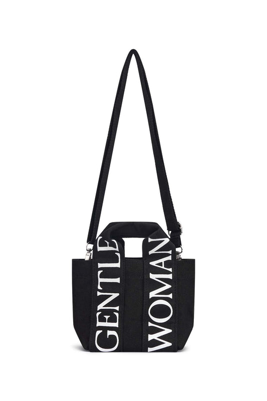 GW Logo Strap Micro Tote Bag : Black 官方產品圖