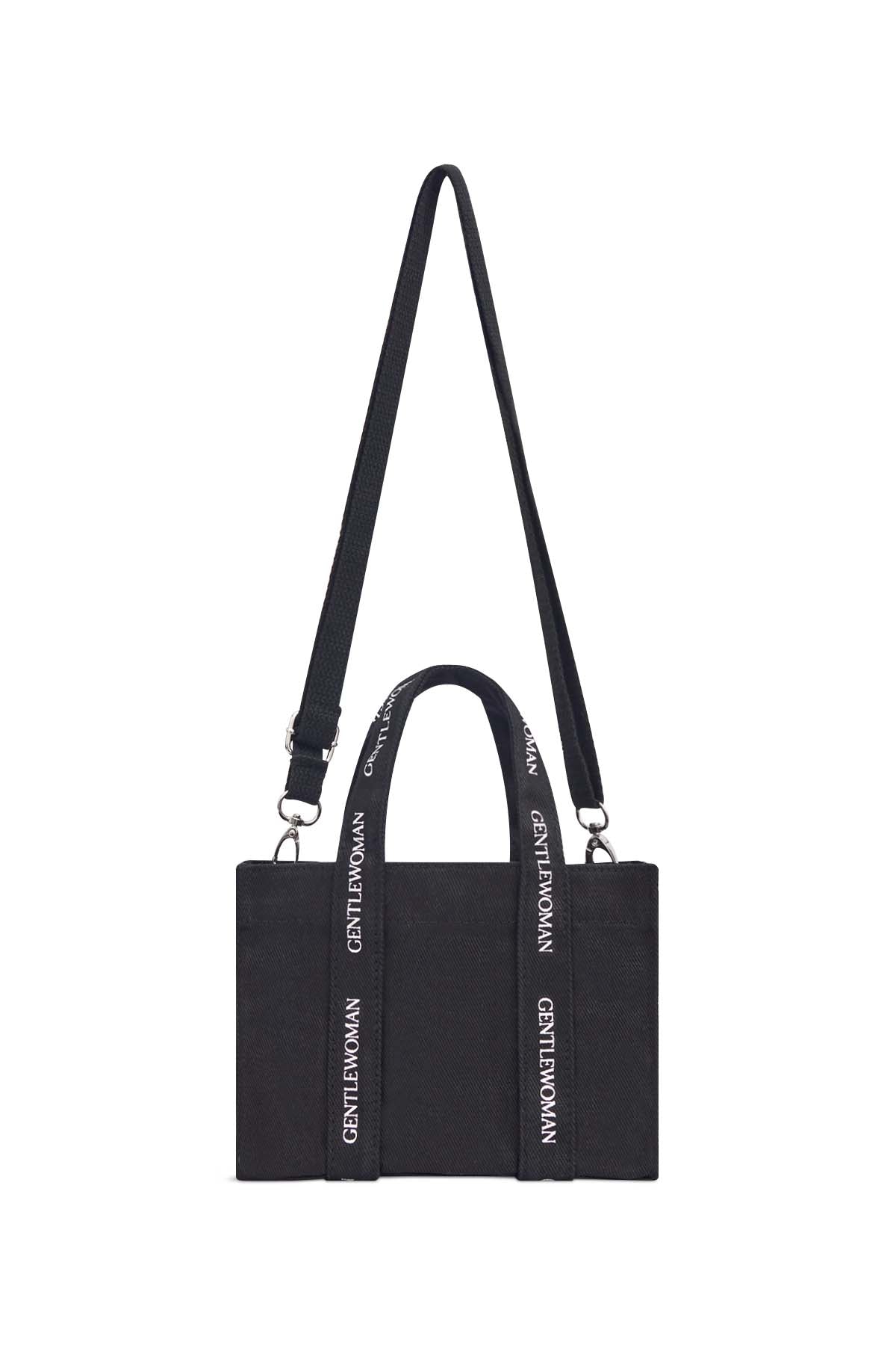 GENTLEWOMAN Micro Box Tote Bag : BLACK 官方產品圖