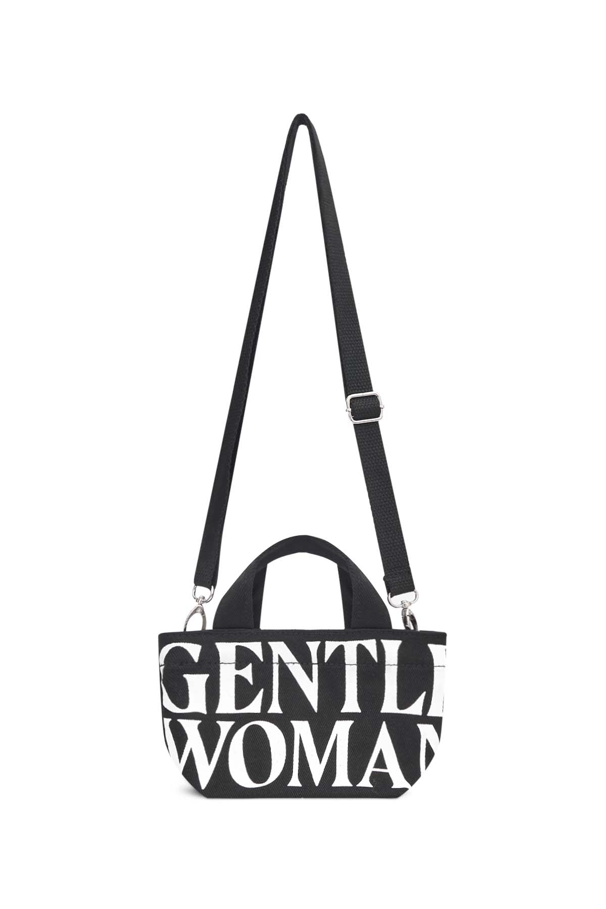 GW BLACK MICRO CANVAS TOTE 官方產品圖