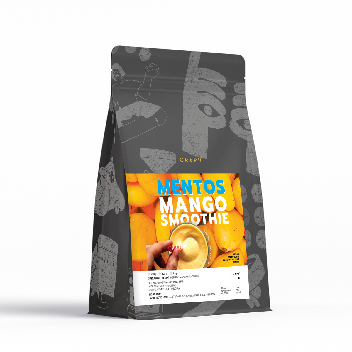 FRUITY FINE SET - MENTOS MANGO SMOOTHIE