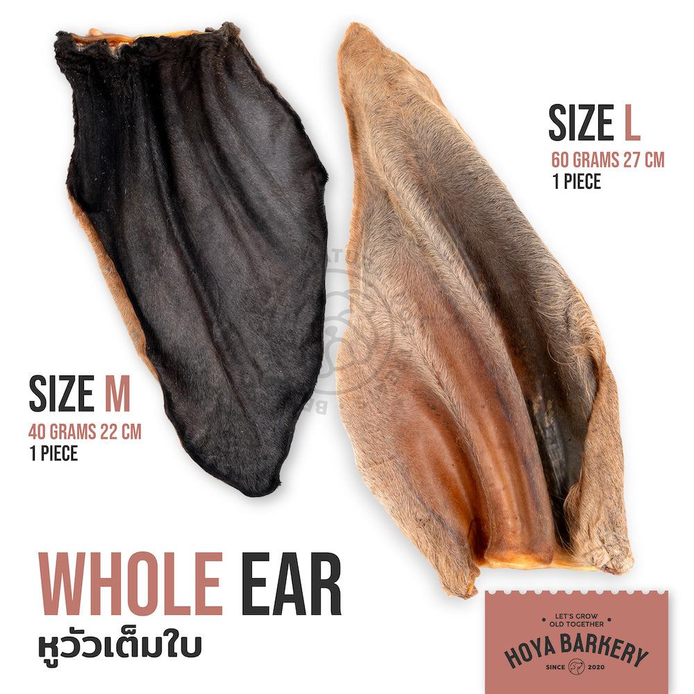 Hoya Barkery 天然牛耳咬嚼零食｜碎片・整塊・牛耳條 官方產品圖片