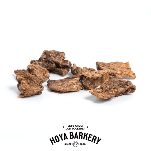 Hoya Barkery 天然牛肺零食 50g｜狗狗