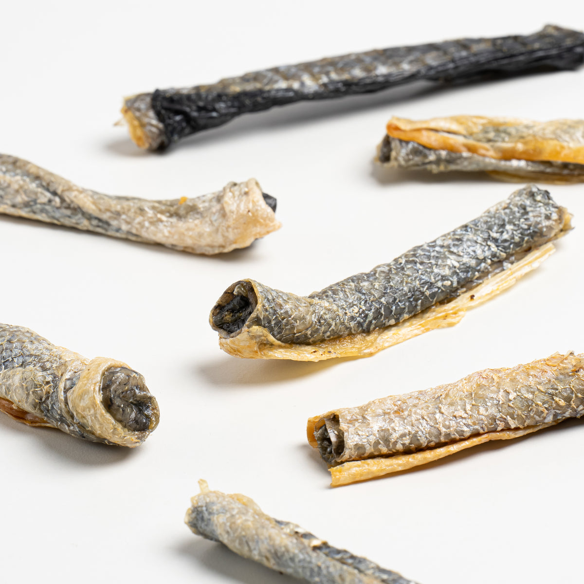 Hoya Barkery 三文魚皮卷零食 80g｜狗狗