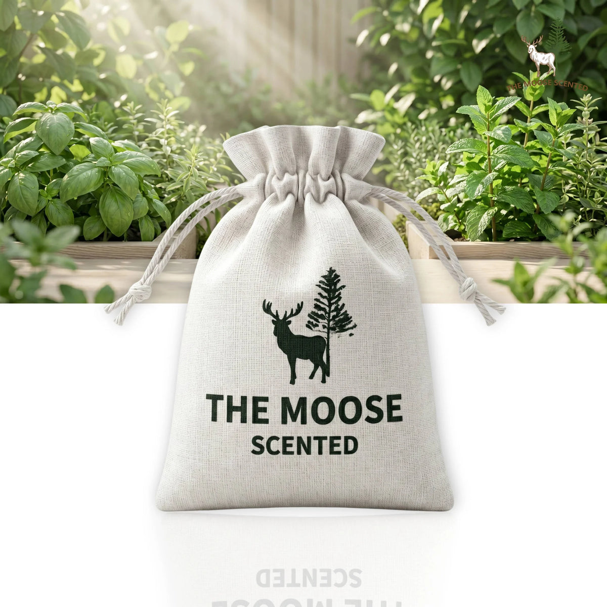The Moose Scented Minted Basil Leaf 羅勒薄荷香包 50g｜泰國代購｜供應商商品圖片