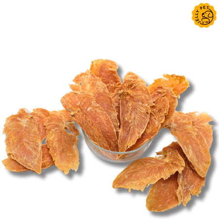 Low temperature baked pure chicken fillet | 100% chicken strips 🐔 No additives dog snacks | Natural pet snacks