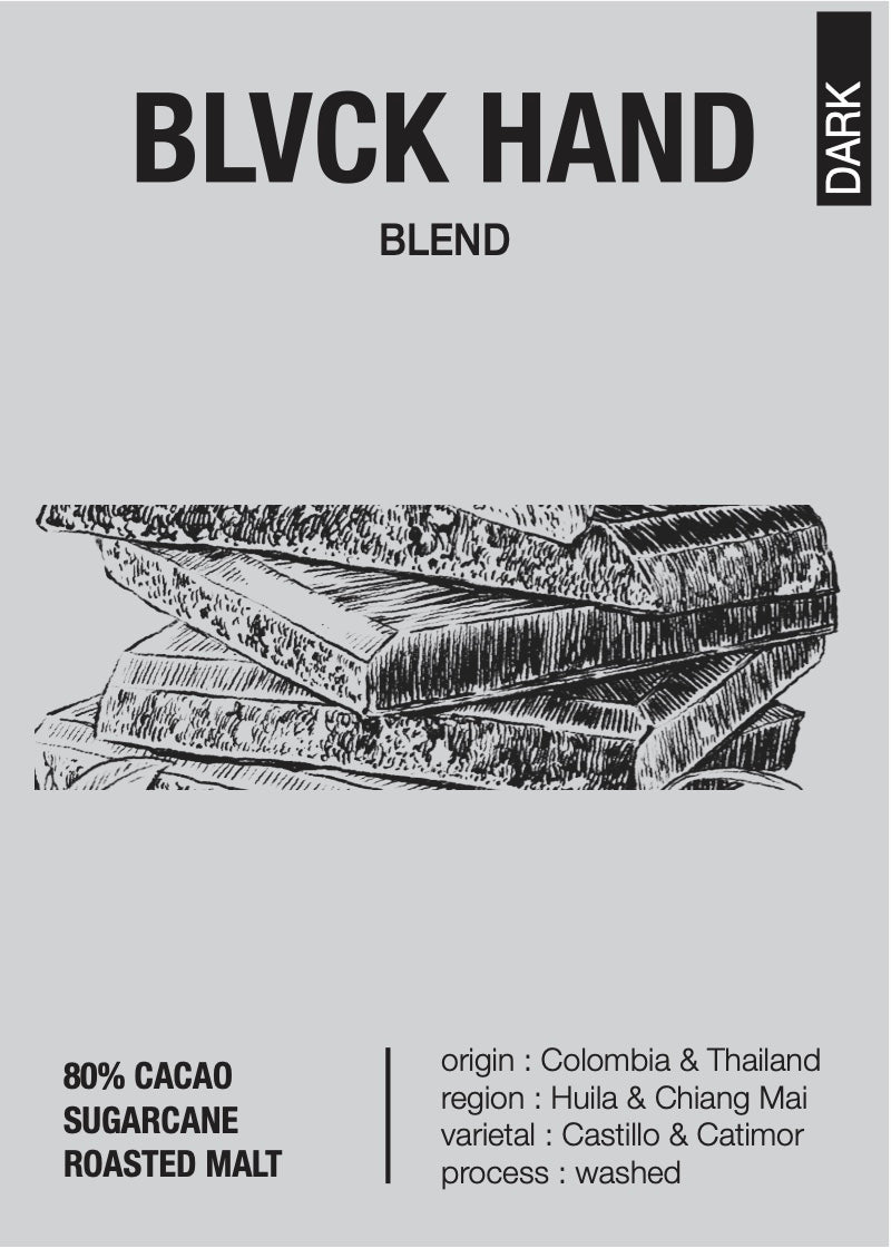 ROAST8RY Blvck Hand 咖啡豆