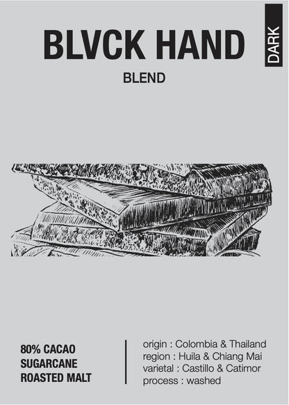 ROAST8RY Blvck Hand 咖啡豆