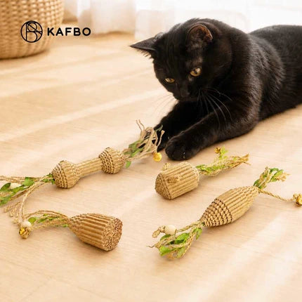 KAFBO｜Cardboard Cat Toy 可愛紙板貓玩具（4款造型） 官方產品圖 1