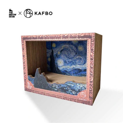 The Meowseum × KAFBO｜Starry Night 星夜藝術貓抓板 官方產品圖 3