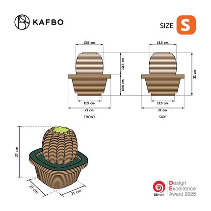 KAFBO｜Zahara 仙人掌造型直立貓抓柱（L） 官方產品圖 1