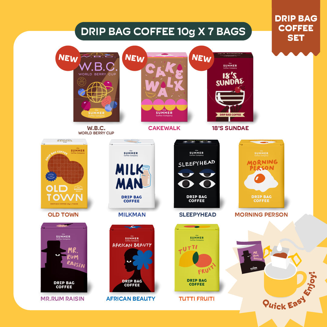 THE SUMMER COFFEE｜Drip Bag 掛耳咖啡 官方產品圖片 2