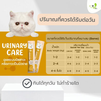 Bite Care｜Urinary Care 配方貓肉泥 12g × 15包套裝｜官方配方及產品細節圖 4（套裝包數以本商品選項為準）