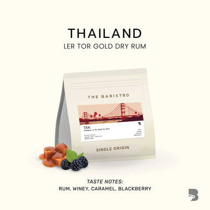 The Baristro Thailand Le Tor Gold Dry Rum