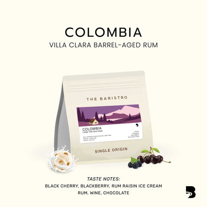 The Baristro Colombia Villa Clara Barrel-Aged Rum