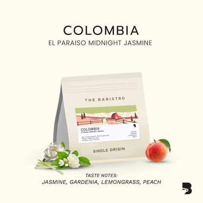 The Baristro Colombia El Paraiso Midnight Jasmine 2021
