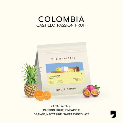The Baristro Colombia Castillo Passion Fruit