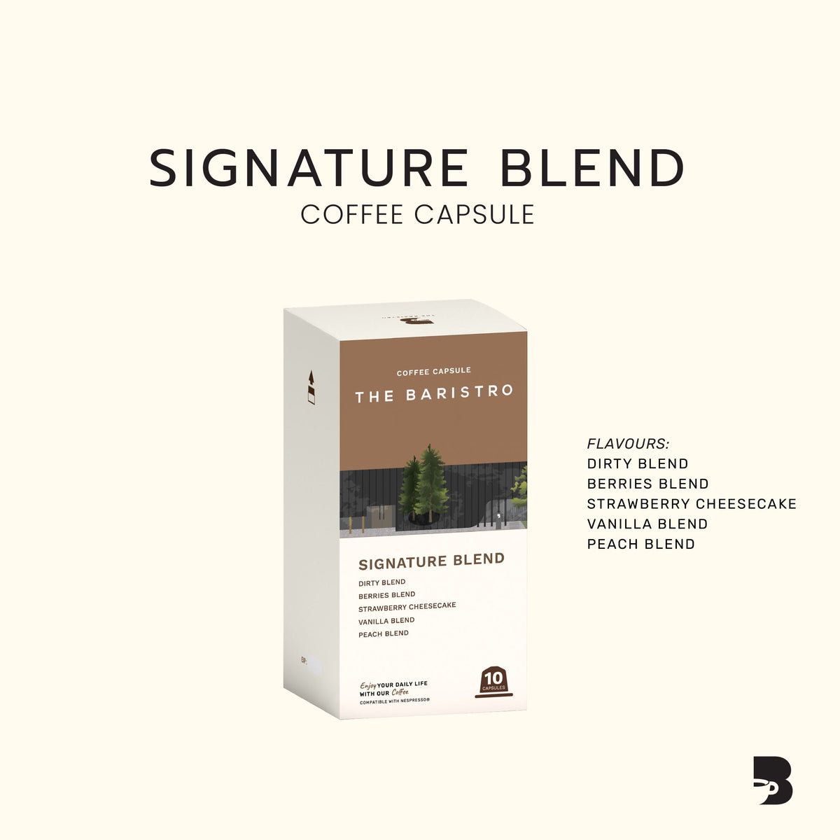 The Baristro Signature Blend Coffee Capsule