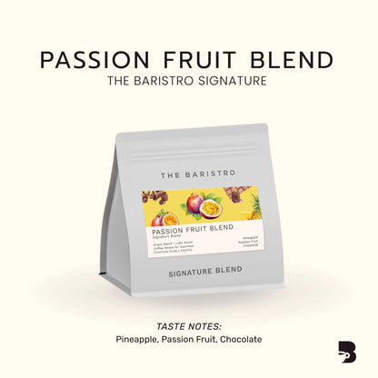 The Baristro Passion Fruit Blend The Baristro Signature