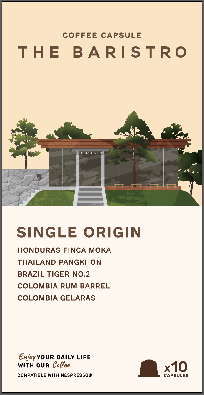 The Baristro Single Origin Coffee Capsule