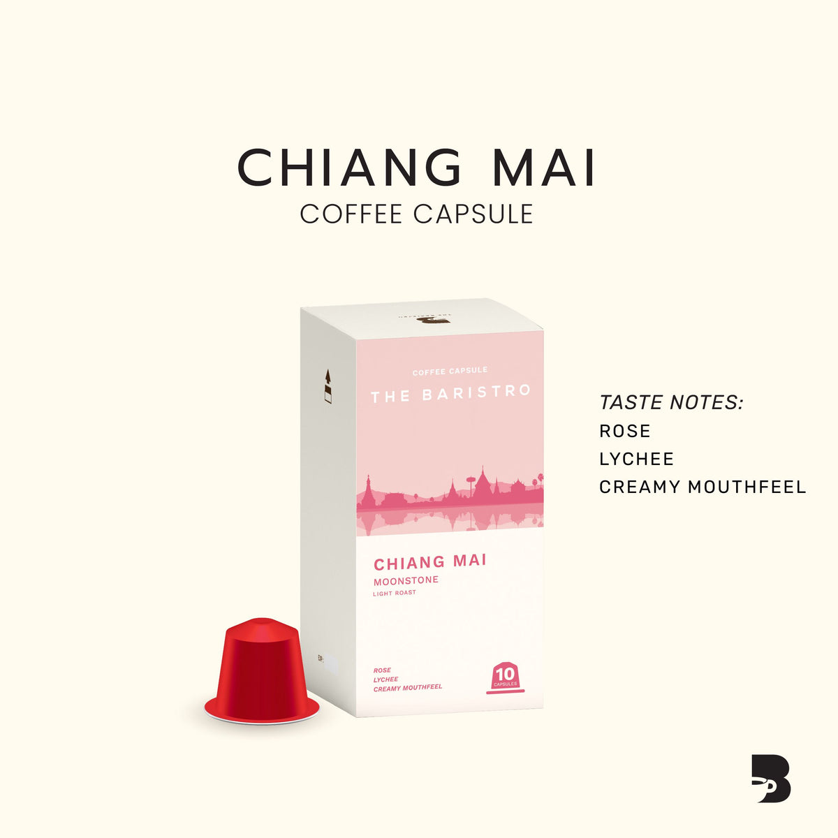 The Baristro Chiang Mai Moonstone Coffee Capsule