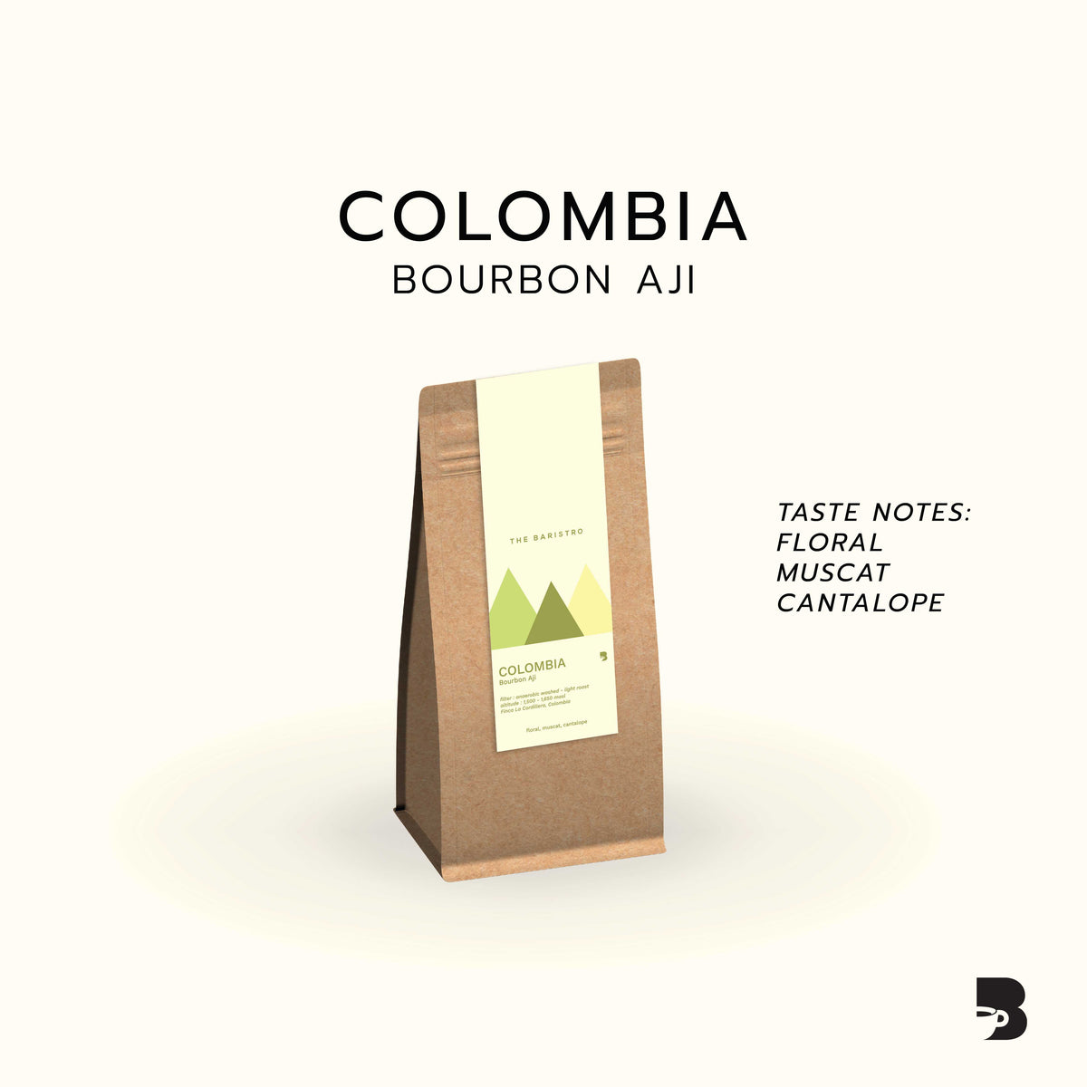 The Baristro Colombia Bourbon Aji