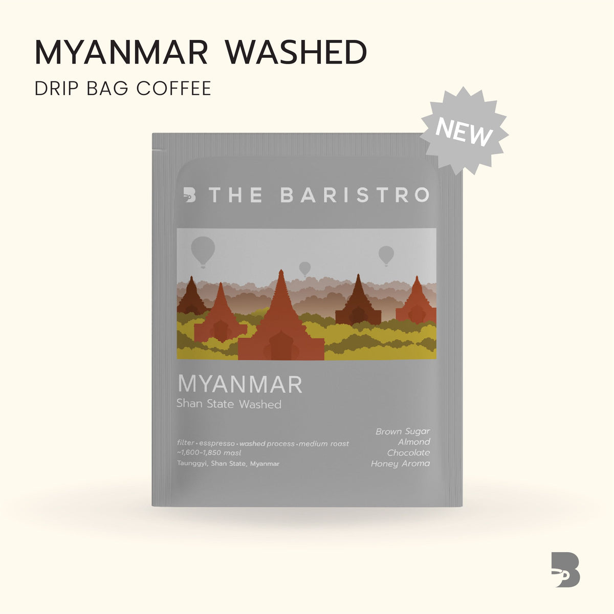 The Baristro Myanmar Shan State Washed 
