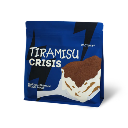 Tiramisu Crisis Seasonal Limited Edition Medium Roast Coffee Beans 200g｜Premium Medium Roast｜Factory Coffee BKK